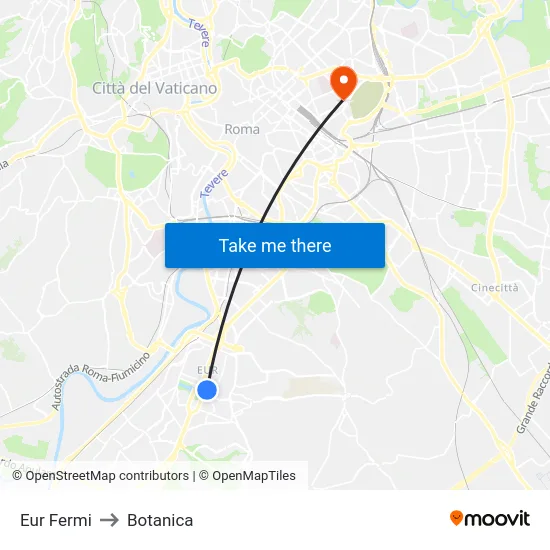 Eur Fermi to Botanica map