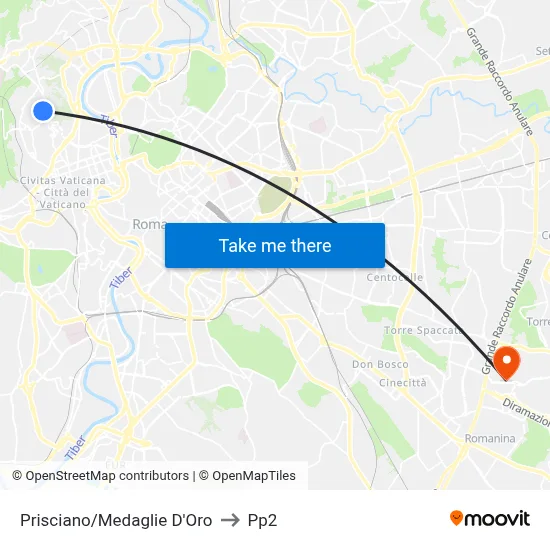 Prisciano/Gold Medals to PP2 map