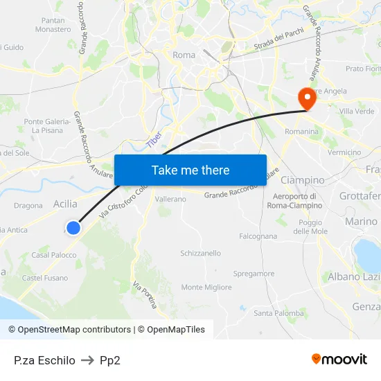 Eschilo Square to PP2 map