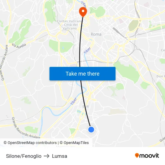 Silone/Fenoglio to Lumsa map