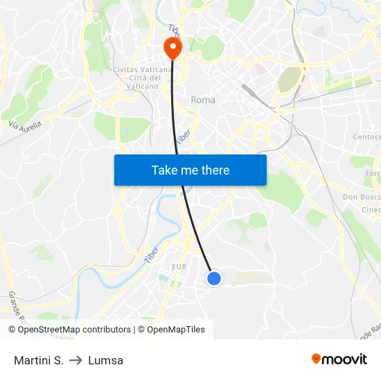 Martini S. to Lumsa map