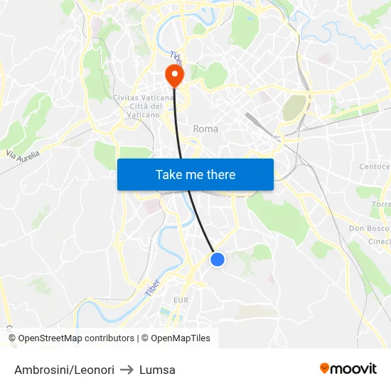 Ambrosini/Leonori to Lumsa map