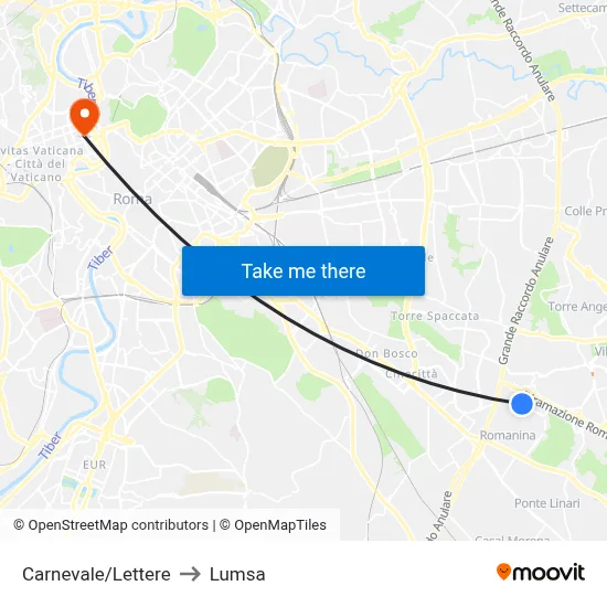 Carnevale/Letters to Lumsa map