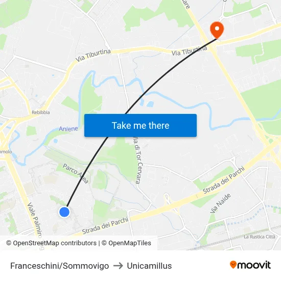 Franceschini/Sommovigo to Unicamillus map
