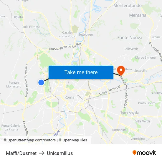 Maffi/Dusmet to Unicamillus map