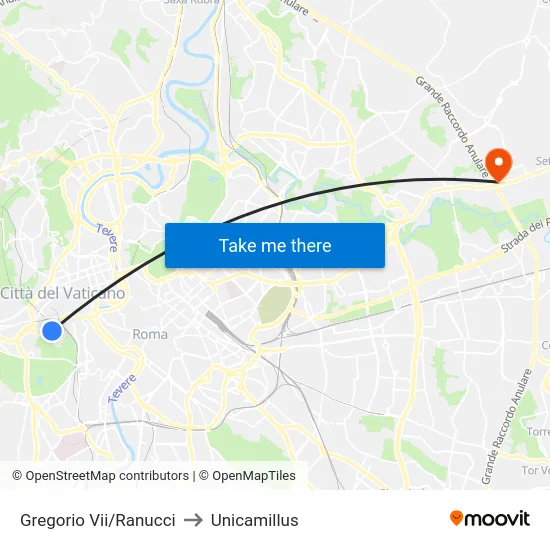 Gregorio Vii/Ranucci to Unicamillus map