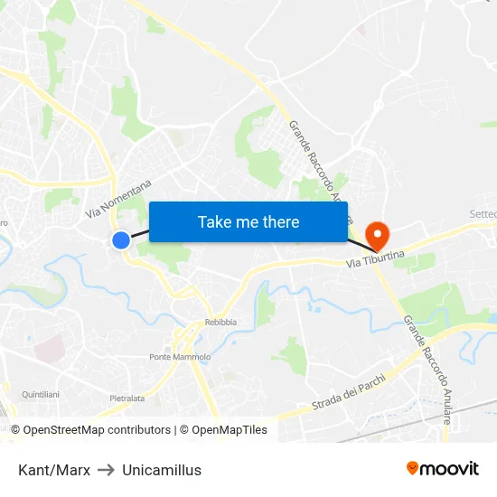 Kant/Marx to Unicamillus map