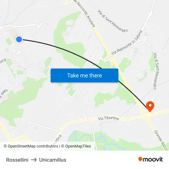 Rossellini to Unicamillus map