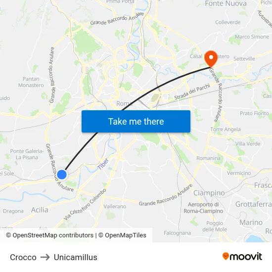 Crocco to Unicamillus map