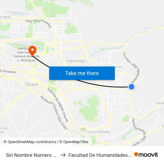 Sin Nombre Número 1356, 24366_E47 to Facultad De Humanidades Y Ciencias Sociales map