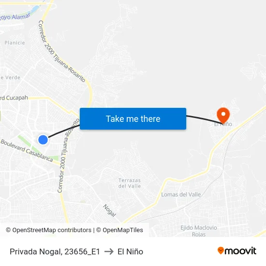 Privada Nogal, 23656_E1 to El Niño map