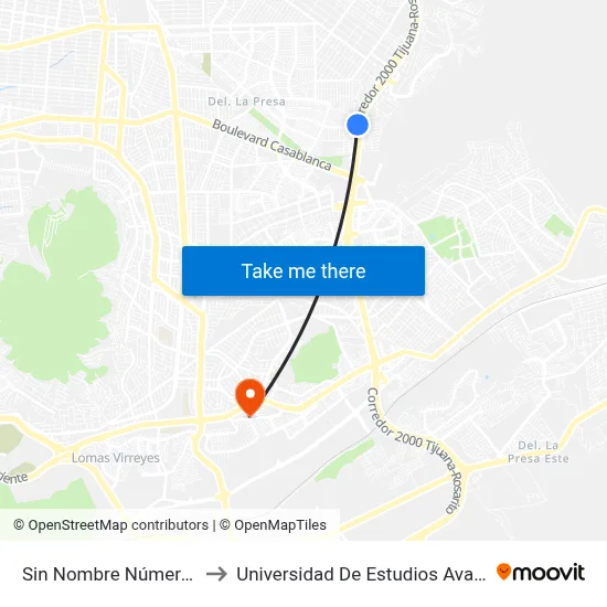 Sin Nombre Número 1356, 24366_E47 to Universidad De Estudios Avanzados Campus El Florido map