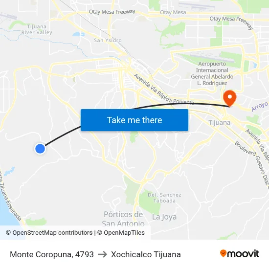 Monte Coropuna, 4793 to Xochicalco Tijuana map