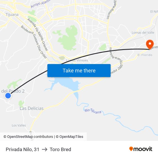 Privada Nilo, 31 to Toro Bred map