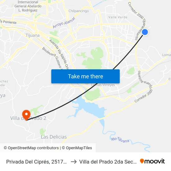 Privada Del Ciprés, 25176_31 to Villa del Prado 2da Sección map