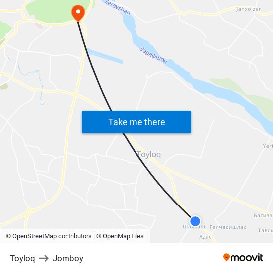 Toyloq to Jomboy map