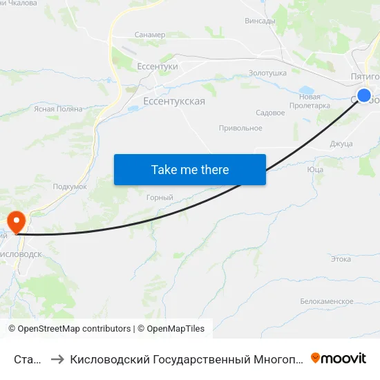Стадион to Кисловодский Государственный Многопрофильный Техникум map