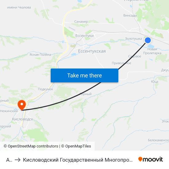 Агс to Кисловодский Государственный Многопрофильный Техникум map