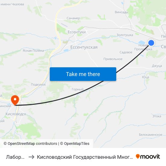 Лаборатория to Кисловодский Государственный Многопрофильный Техникум map