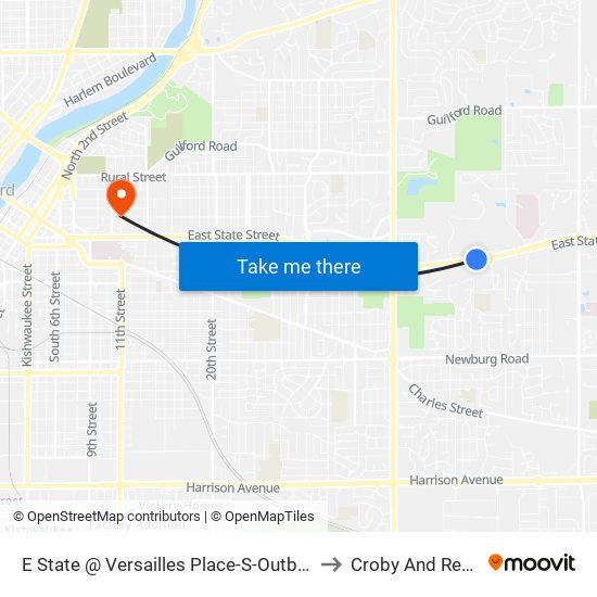 E State @ Versailles Place-S-Outbound to Croby And Regan map