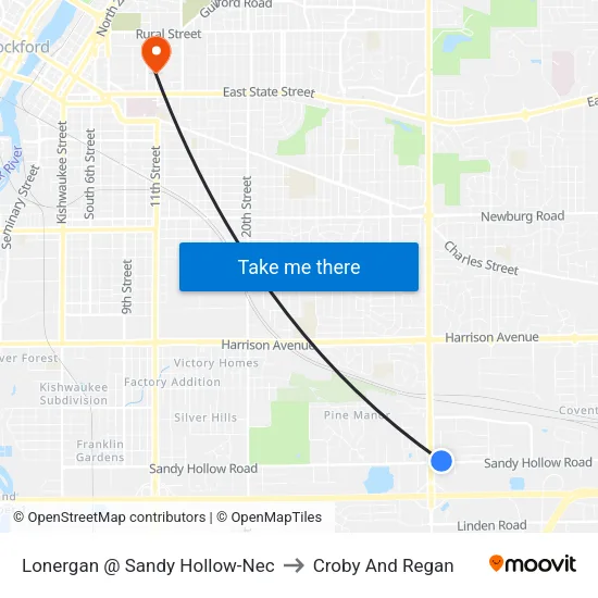 Lonergan @ Sandy Hollow-Nec to Croby And Regan map