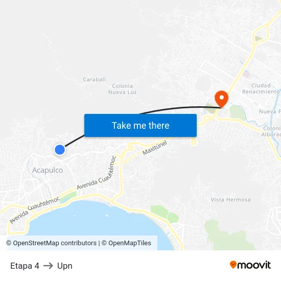 Etapa 4 to Upn map