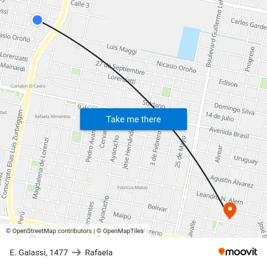 E. Galassi, 1477 to Rafaela map