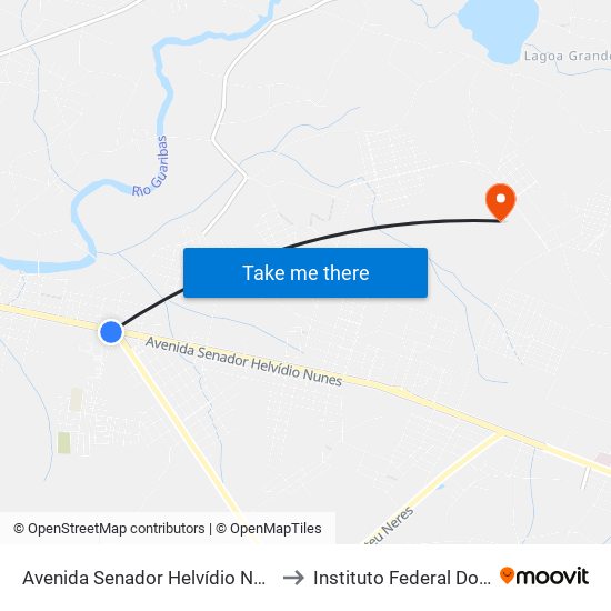 Avenida Senador Helvídio Nunes, 9211-9223 | Antiga Uespi to Instituto Federal Do Piauí - Campus Picos map