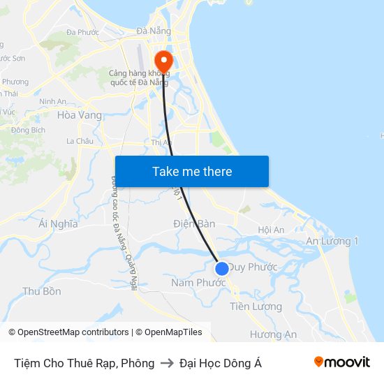 Tiệm Cho Thuê Rạp, Phông to Đại Học Dông Á map