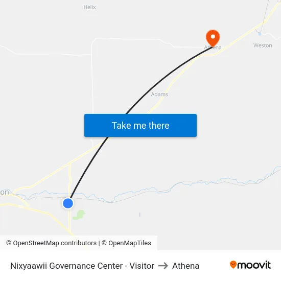 Nixyaawii Governance Center - Visitor to Athena map