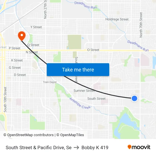 South Street & Pacific Drive, Se to Bobby K 419 map