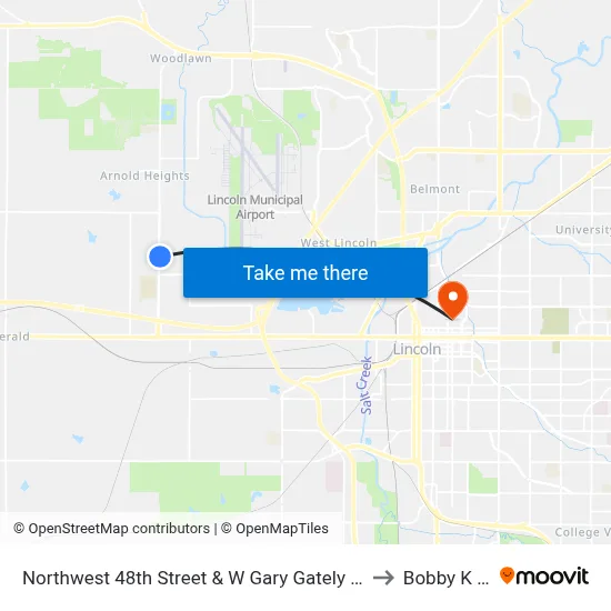 Northwest 48th Street & W Gary Gately Street, NE to Bobby K 419 map