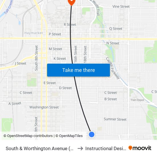 South & Worthington Avenue (Northwest Side) to Instructional Design Center map