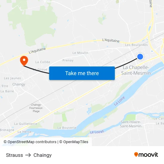 Strauss to Chaingy map