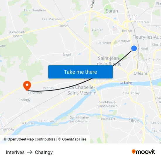 Interives to Chaingy map