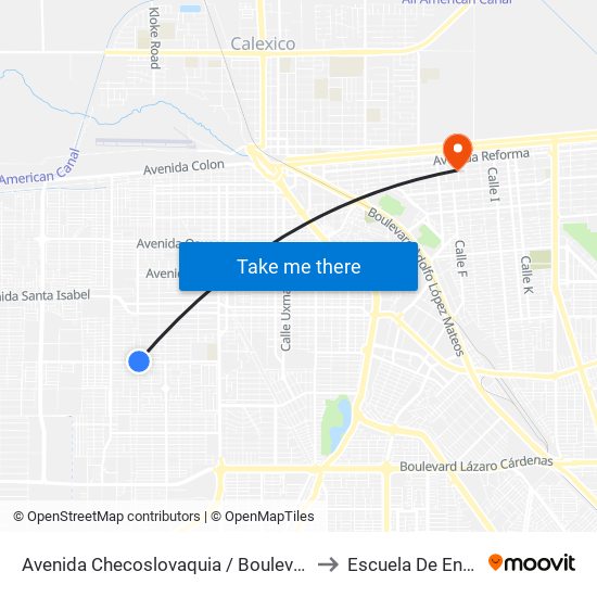 Avenida Checoslovaquia / Boulevard Luis Álvarez to Escuela De Enfermeria map