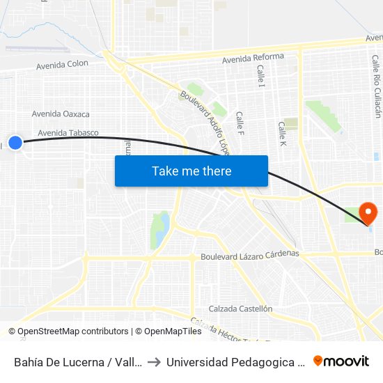 Bahía De Lucerna / Valle Verde to Universidad Pedagogica Nacional map