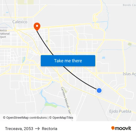 Treceava, 2053 to Rectoria map