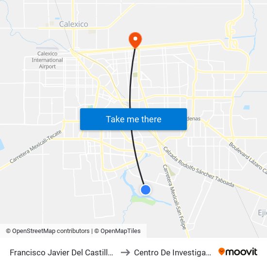 Francisco Javier Del Castillo / Francisco De Paula to Centro De Investigaciones Culturales map