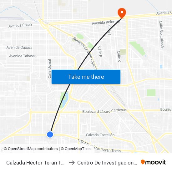Calzada Héctor Terán Terán / Suecia to Centro De Investigaciones Culturales map