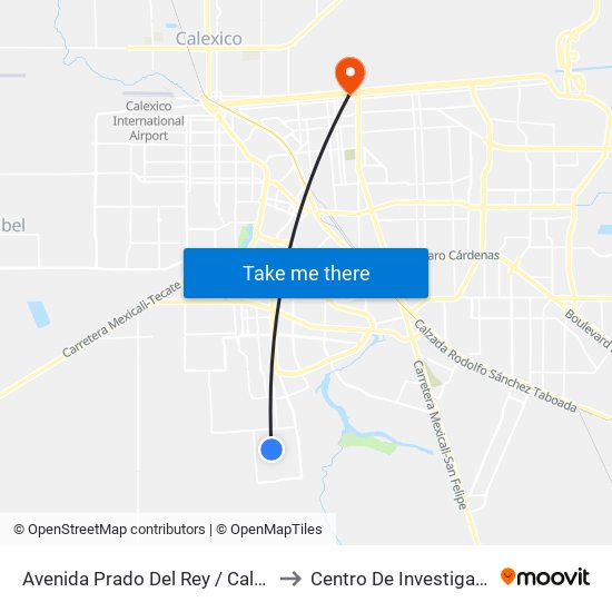 Avenida Prado Del Rey / Calzada De Los Monarcas to Centro De Investigaciones Culturales map