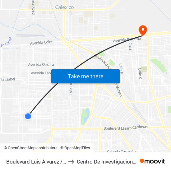 Boulevard Luis Álvarez / Arquitectos to Centro De Investigaciones Culturales map