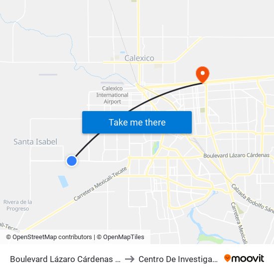 Boulevard Lázaro Cárdenas / Capitán Juan Mange to Centro De Investigaciones Culturales map