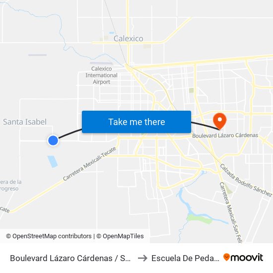 Boulevard Lázaro Cárdenas / San Ramón to Escuela De Pedagogia map