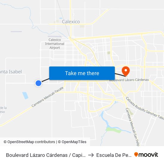 Boulevard Lázaro Cárdenas / Capitán Juan Cabrillo to Escuela De Pedagogia map