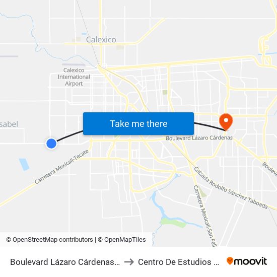 Boulevard Lázaro Cárdenas / Calzada Manuel Gómez Morín to Centro De Estudios Universitarios Xochicalco map