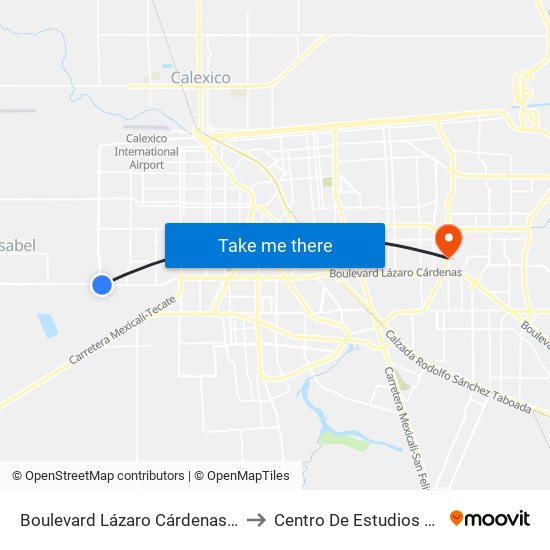 Boulevard Lázaro Cárdenas / Calzada Manuel Gómez Morín to Centro De Estudios Universitarios Xochicalco map