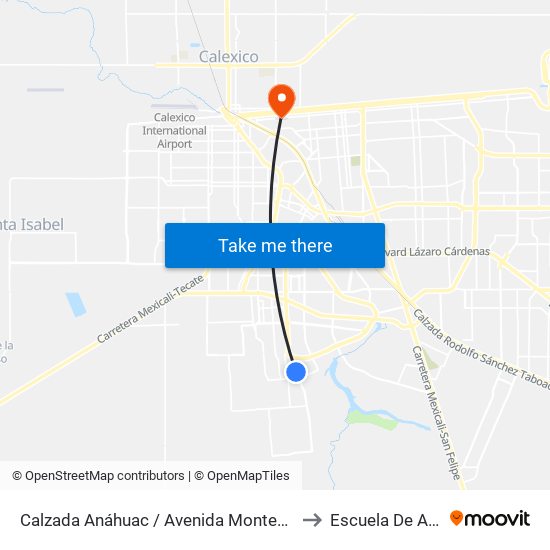 Calzada Anáhuac / Avenida Montecastelo to Escuela De Artes map