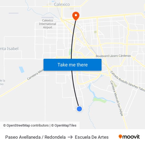 Paseo Avellaneda / Redondela to Escuela De Artes map