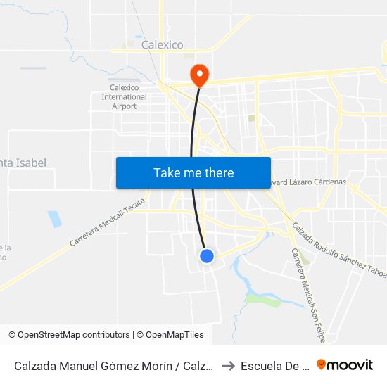 Calzada Manuel Gómez Morín / Calzada Anáhuac to Escuela De Artes map